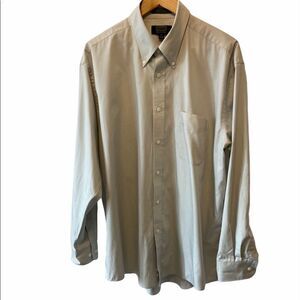 HAGGER Black Label Light Grey ButtonUpDress Shirt